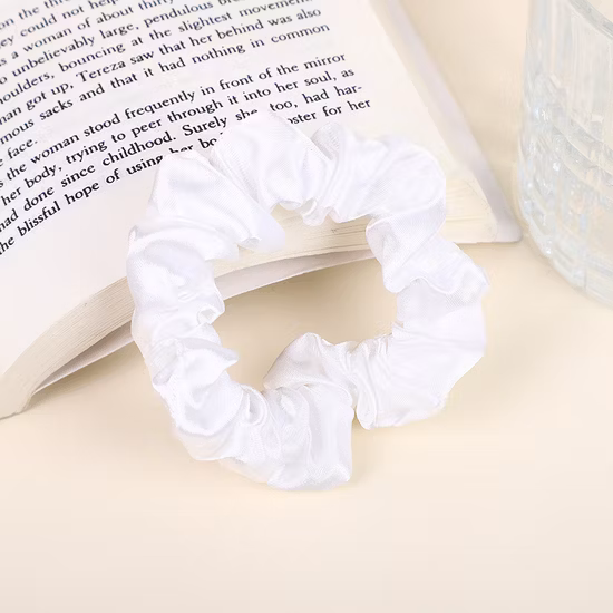 Маленькая свежая милая веревка на голову, простая веревка для волос с хвостиком, однотонный головной убор